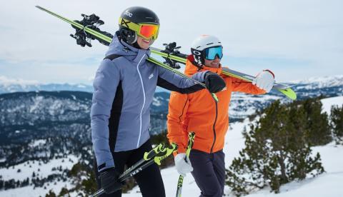 Cómo elegir la ropa para esquiar