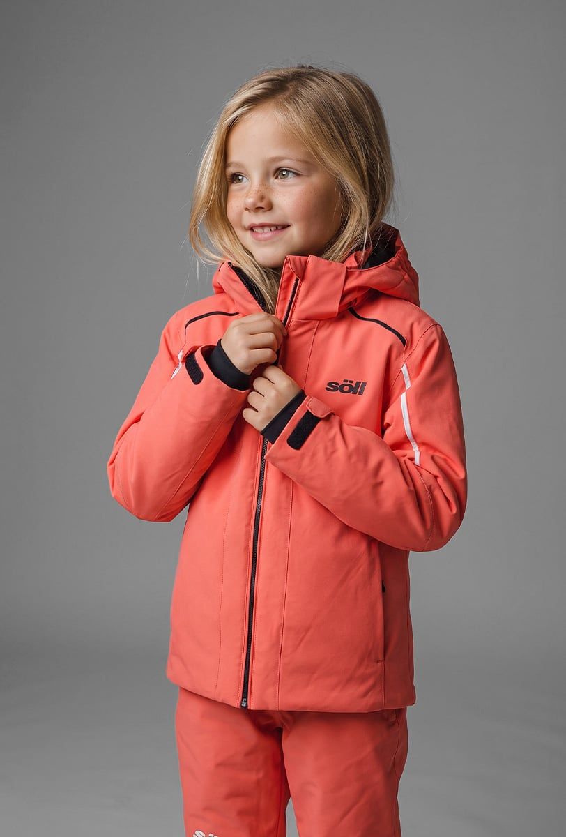 Chaqueta de esquí infantil Söll RASCH Coral - 1