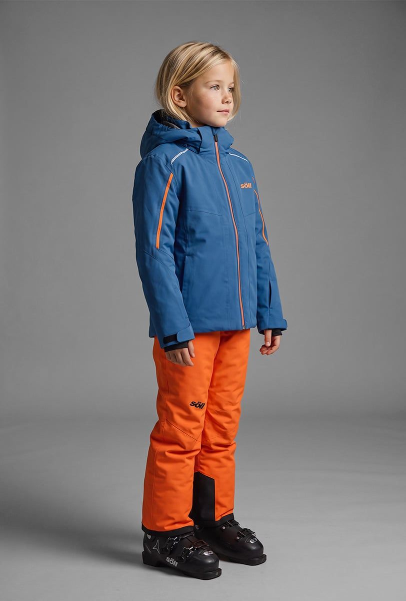 Chaqueta de esquí infantil Söll RASCH Petrol - 1