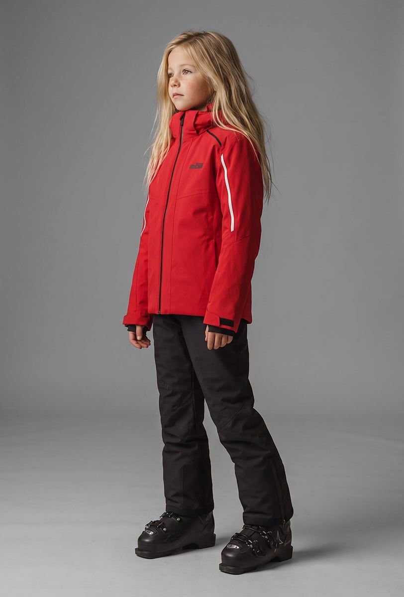 Chaqueta de esquí infantil Söll RASCH Red – vista lateral - 4