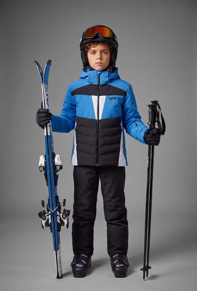 Chaqueta de esquí infantil Söll SYCLONE Blue - 1
