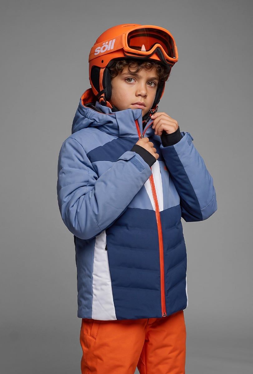 Chaqueta de esquí infantil Söll SYCLONE Moonlight Blue - 1