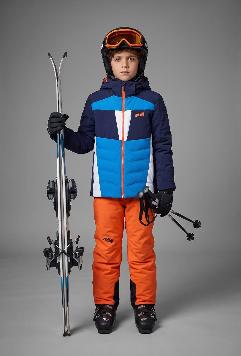 Chaqueta de esquí infantil Söll SYCLONE Navy - 1