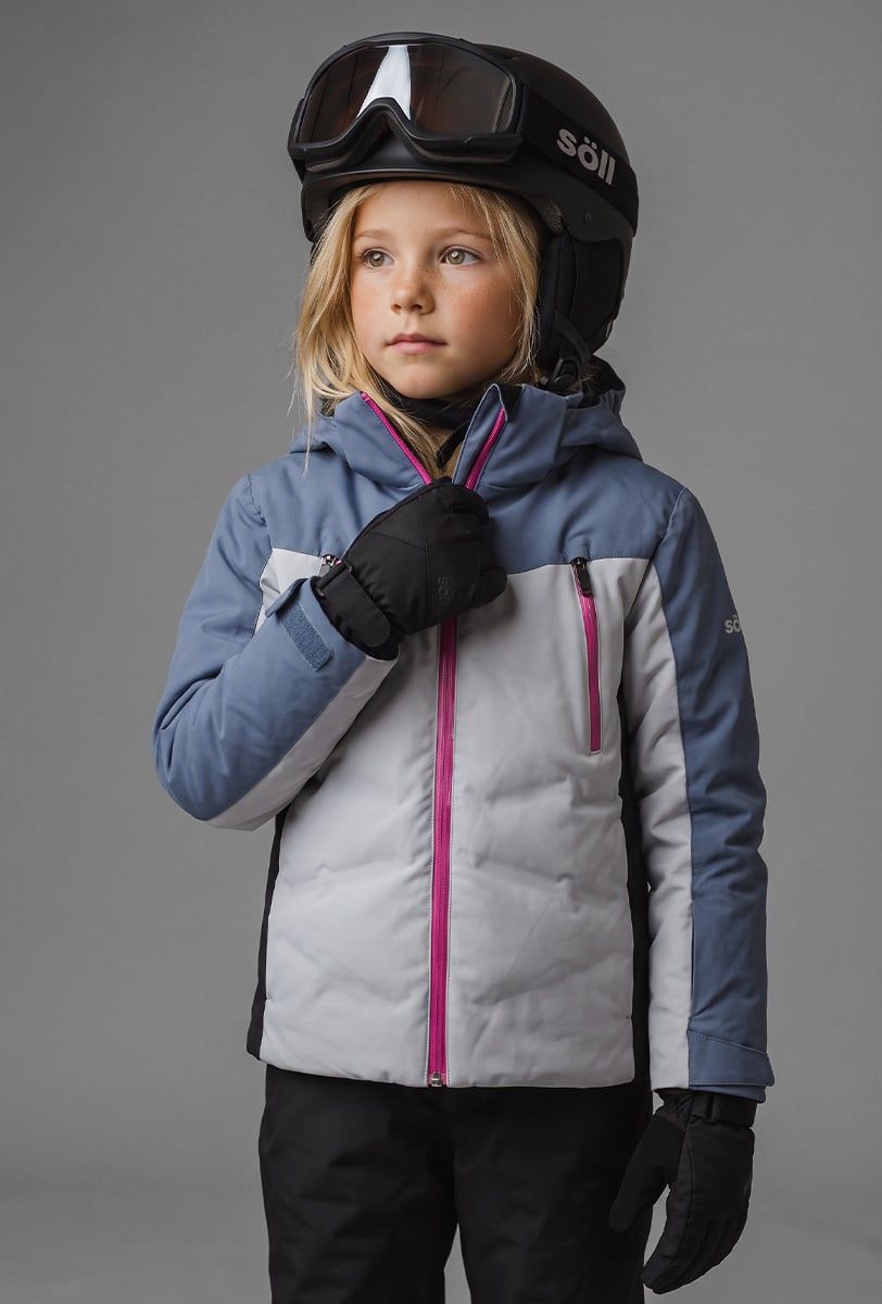 Chaqueta de esquí infantil Söll TYPHOON II Moonlight Blue - 1