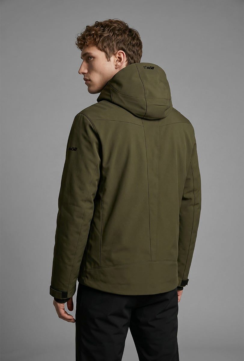 Chaqueta de esquí para hombre Söll RADIUM Dark Olive - 1