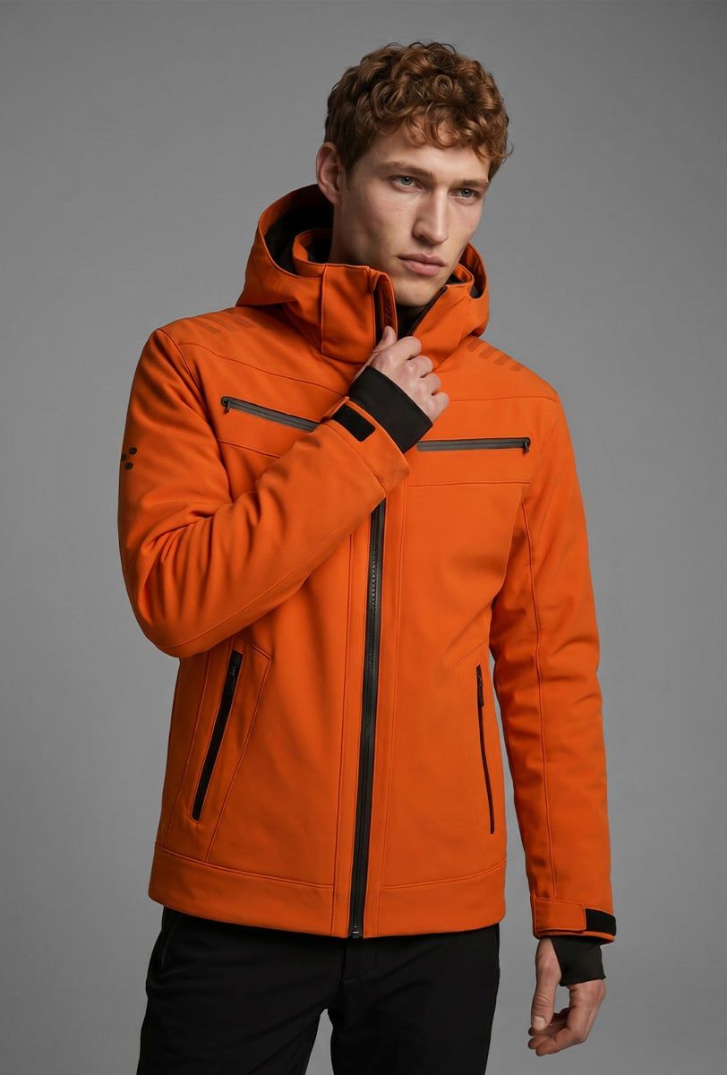 Chaqueta de esquí para hombre Söll RADIUM Gold Flame - 1