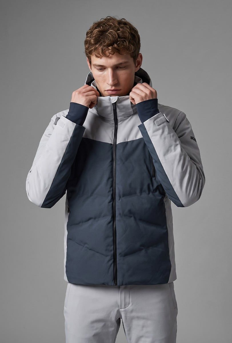 Chaqueta de esquí para hombre Söll TYPHOON II Light Grey - 1