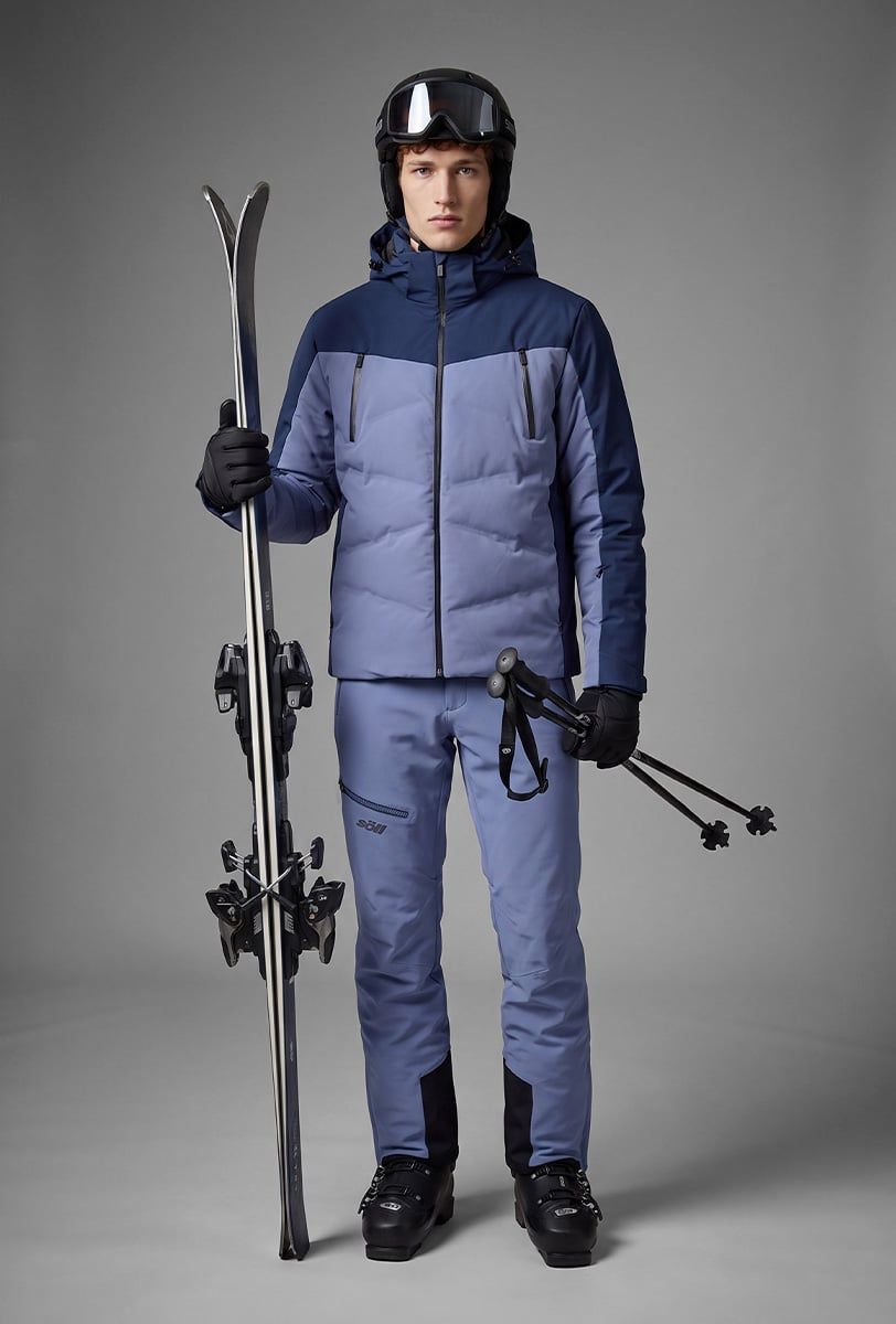 Chaqueta de esquí para hombre Söll TYPHOON II Navy – primer plano - 2