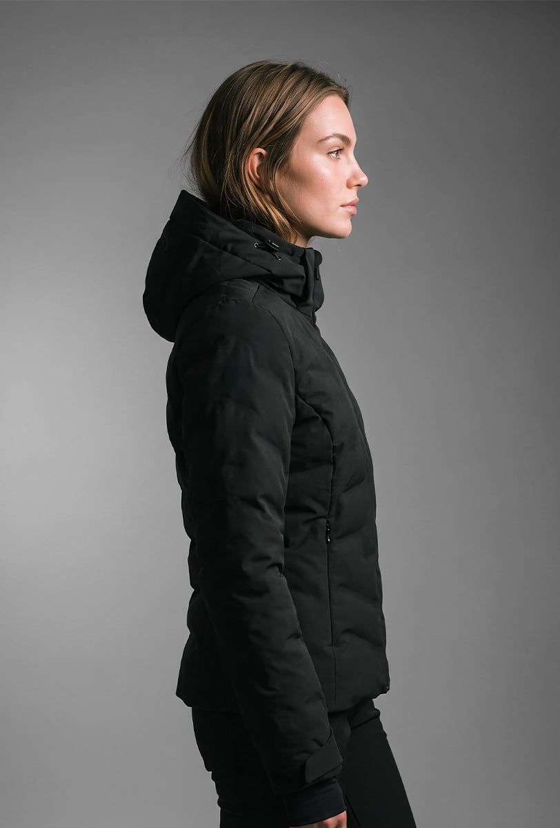 Chaqueta de esquí mujer Söll ABSOLUTE Black – vista lateral - 4