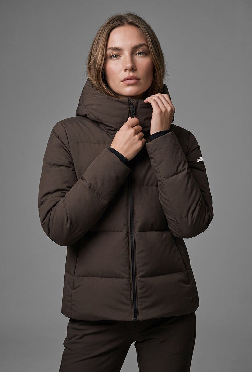 Chaqueta de esquí para mujer Söll AURA Chocolate - 1