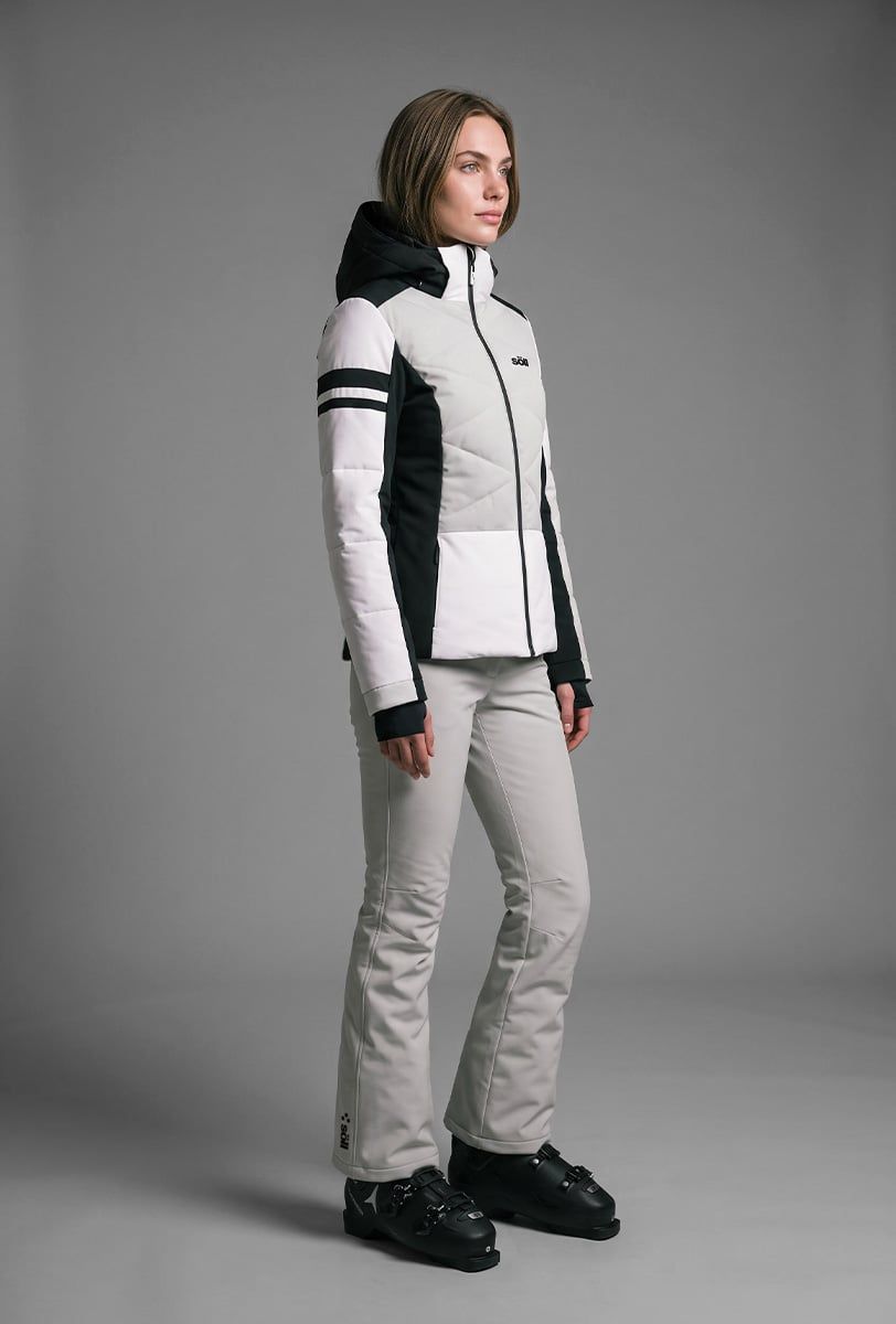 Chaqueta de esquí para mujer Söll ELECTRA Pearl - 1