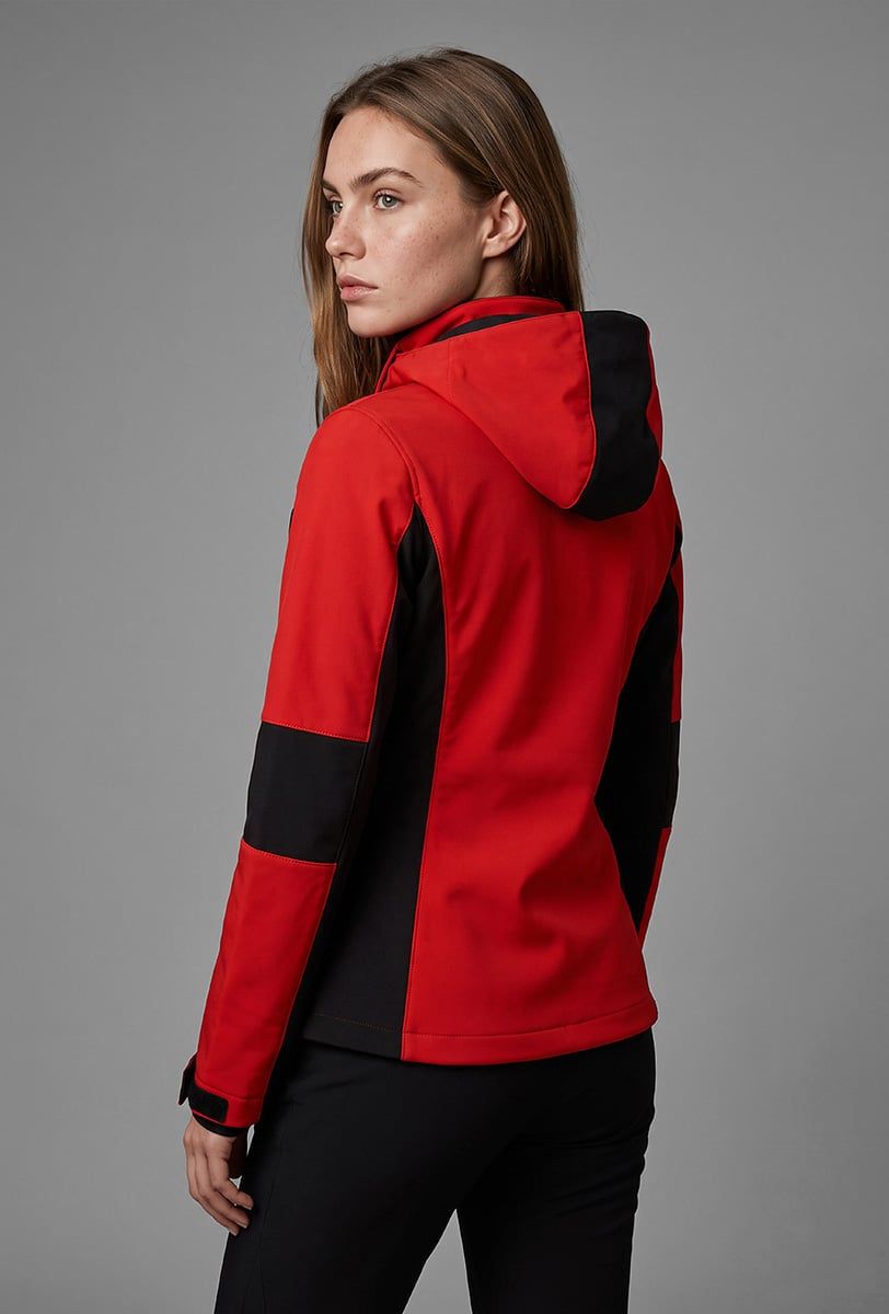 Chaqueta de esquí para mujer Söll LOLA Red – vista trasera - 4