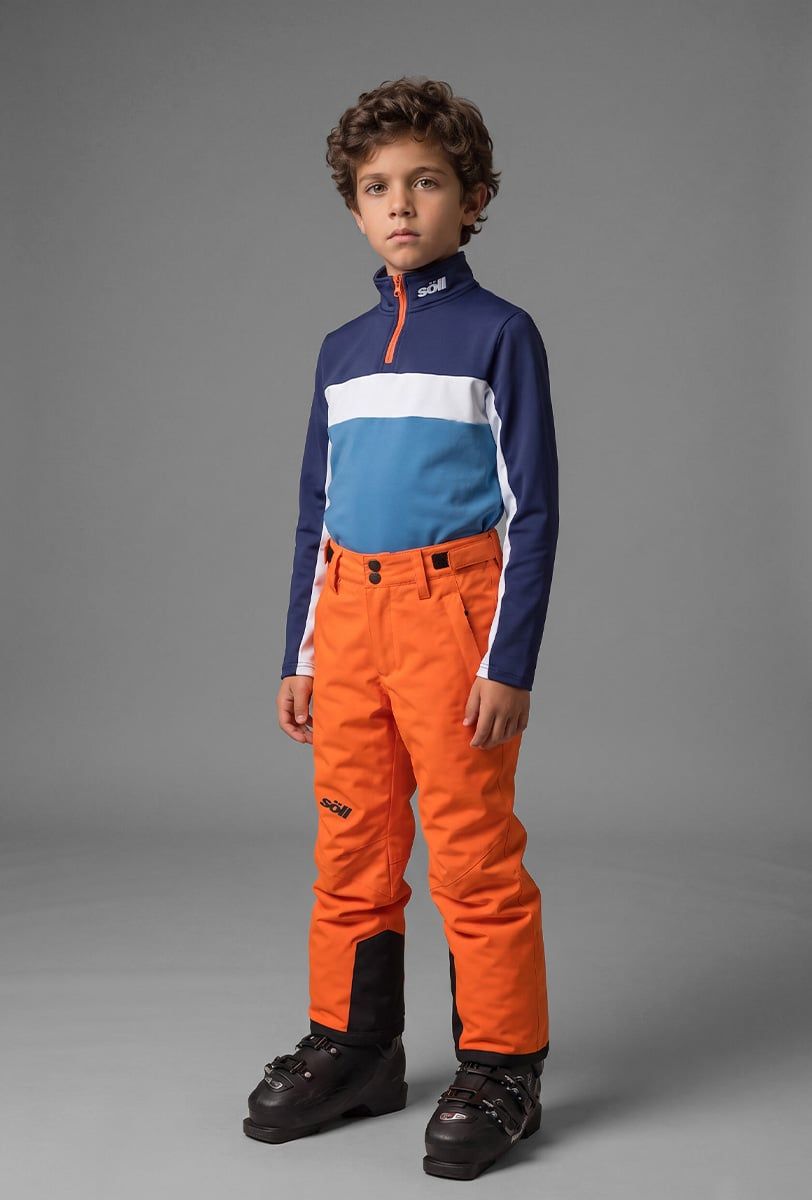 Forro polar esquí infantil Söll BORMIO Moonlight Blue - 1