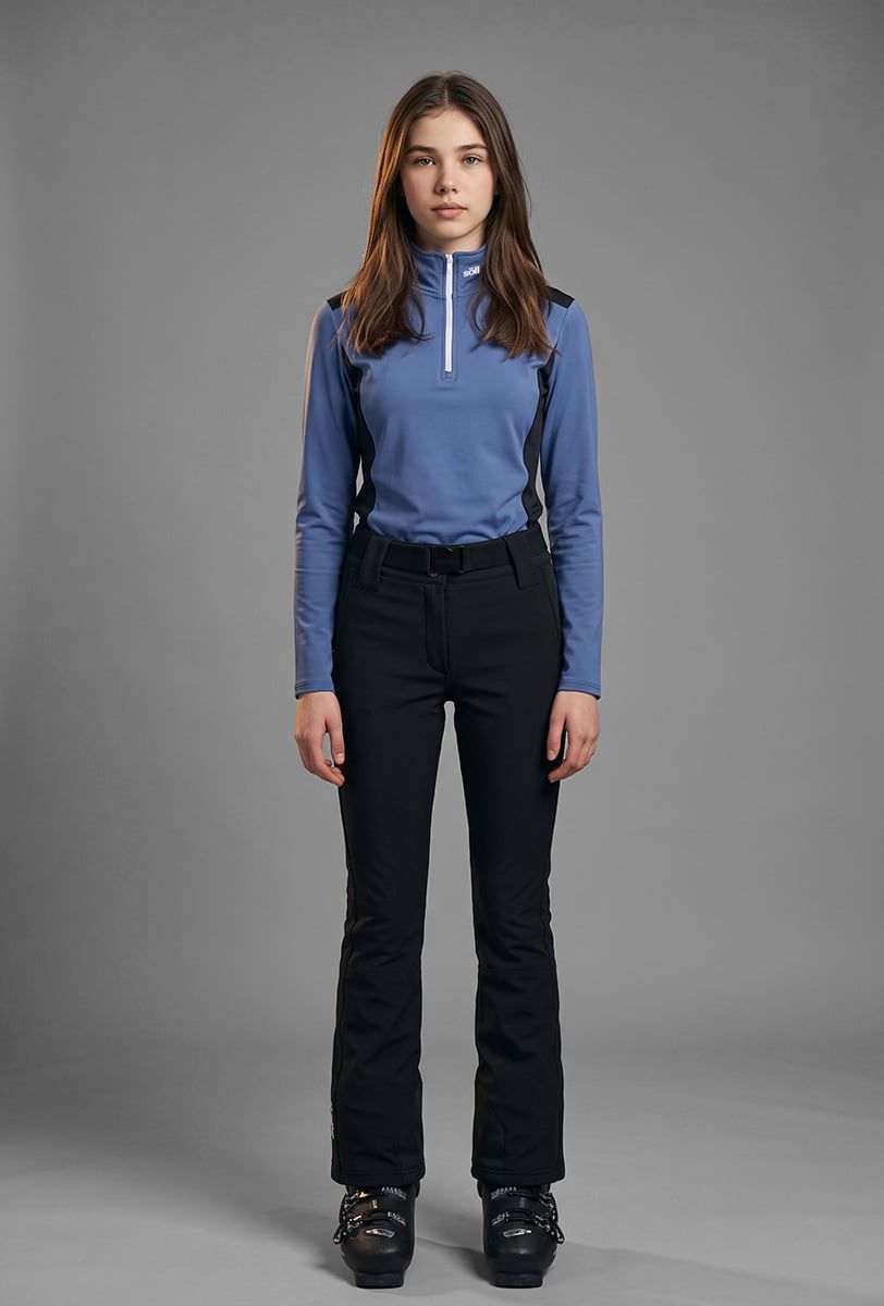 Forro polar esquí niña/chica Söll MEGEVE Moonlight Blue - 1