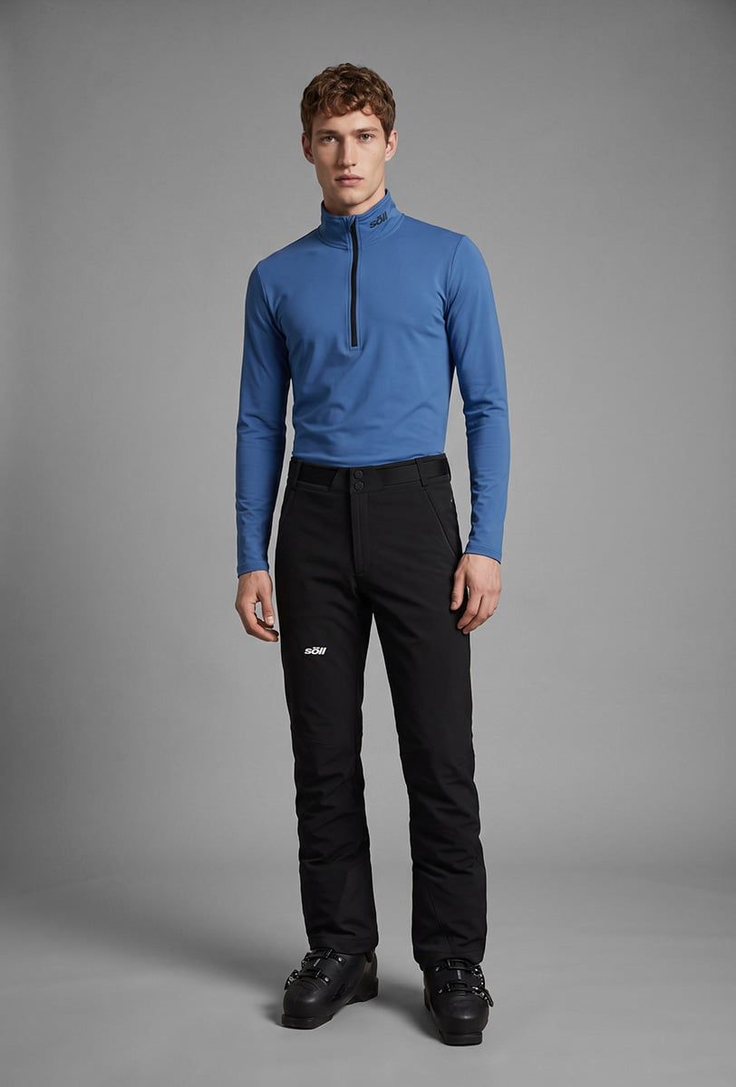 Forro polar esquí hombre Söll ACTIVE II Moonlight Blue - 1