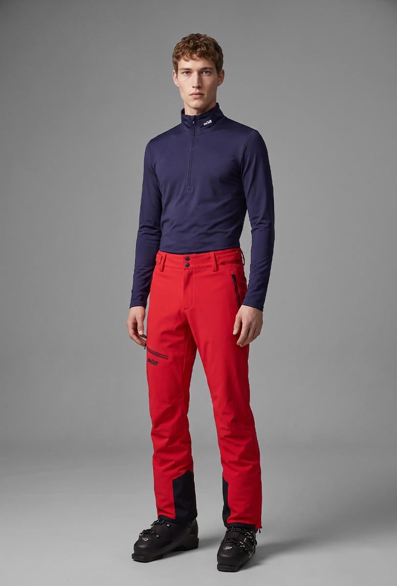 Forro polar esquí hombre Söll ACTIVE II Navy - 1