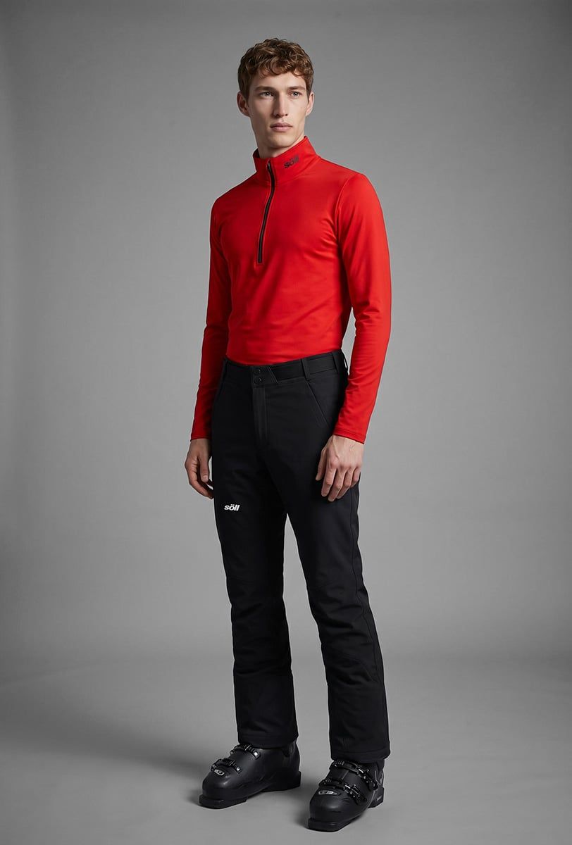 Forro polar esquí hombre Söll ACTIVE II Red - 1