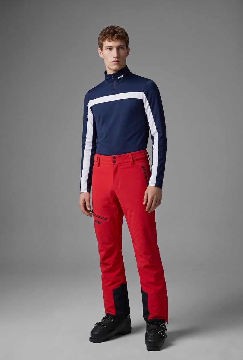 Forro polar de esquí para hombre Söll GSTAAD Navy - 1