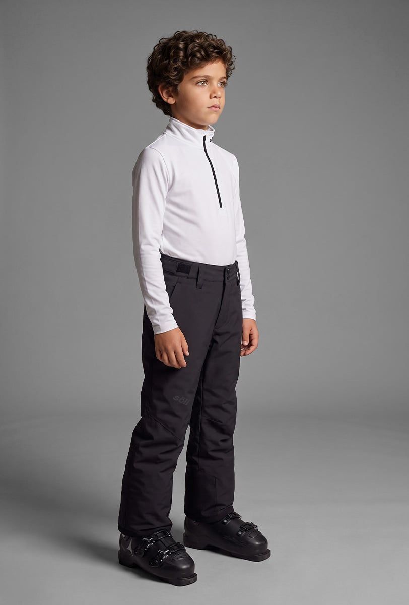 Pantalón de esquí infantil Söll AGILE Black - 1