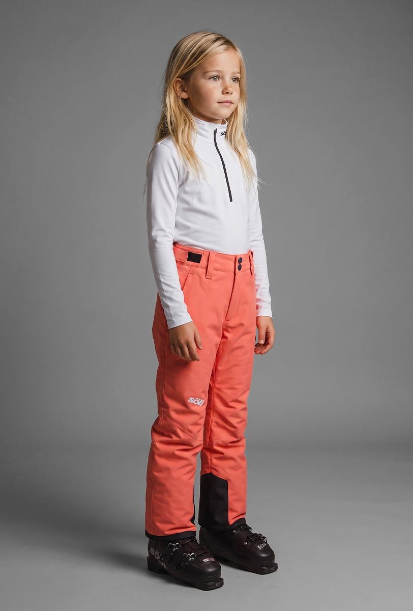 Pantalón de esquí infantil Söll AGILE Coral - 1