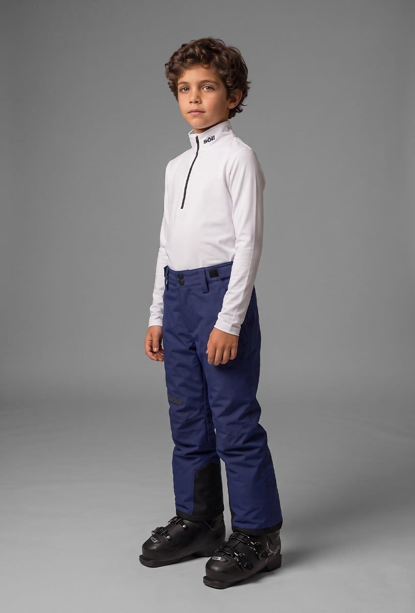 Pantalón de esquí infantil Söll AGILE Navy - 1