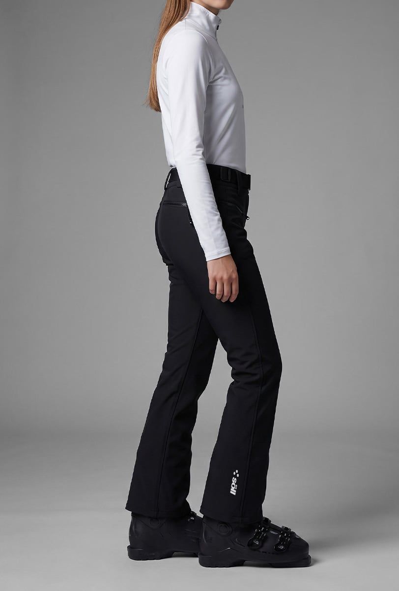 Pantalón de esquí niña Söll ROCKET Black – vista lateral - 3