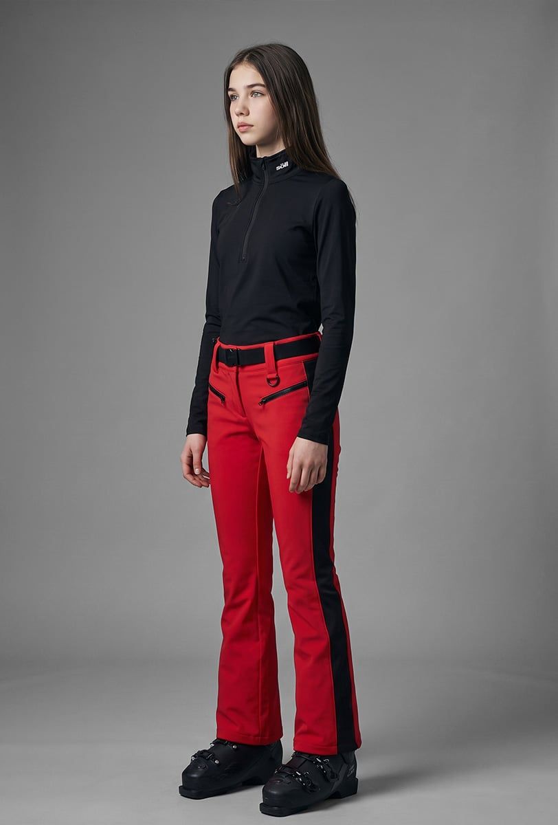 Pantalón de esquí niña Söll ROCKET Red - 1