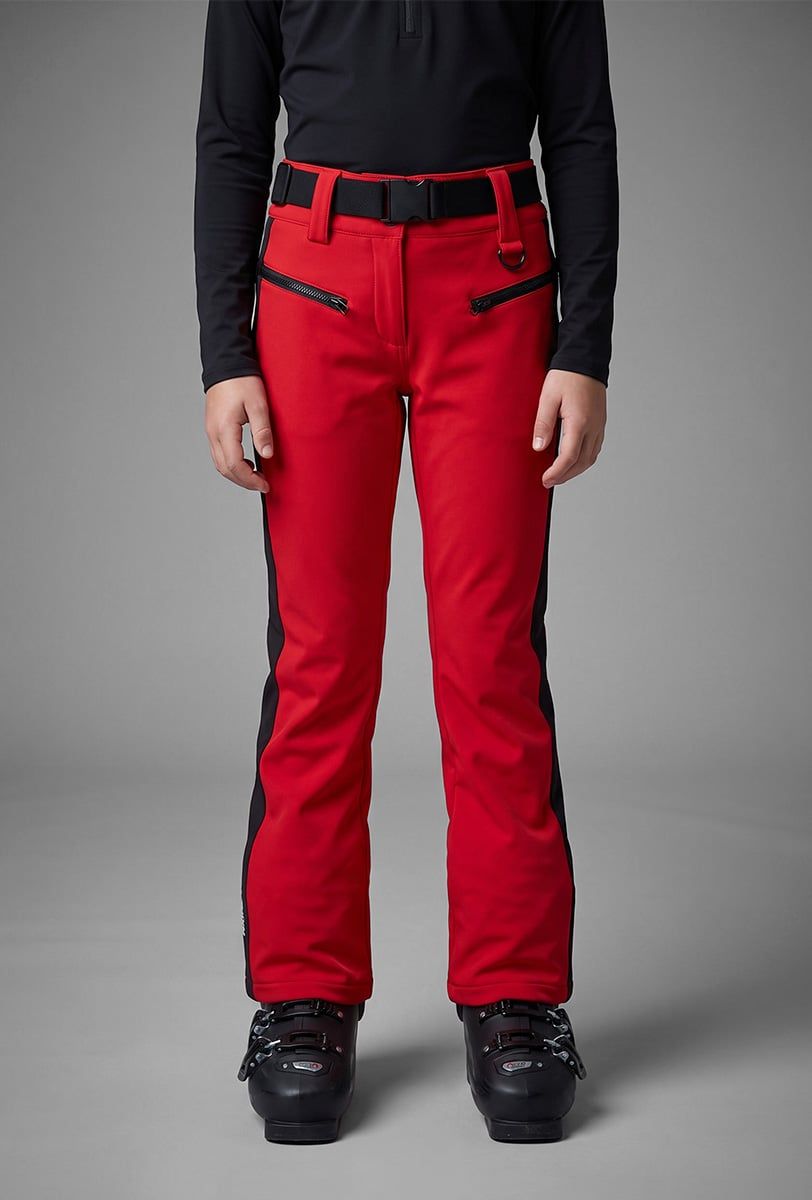 Pantalón de esquí niña Söll ROCKET Red – detalle - 3