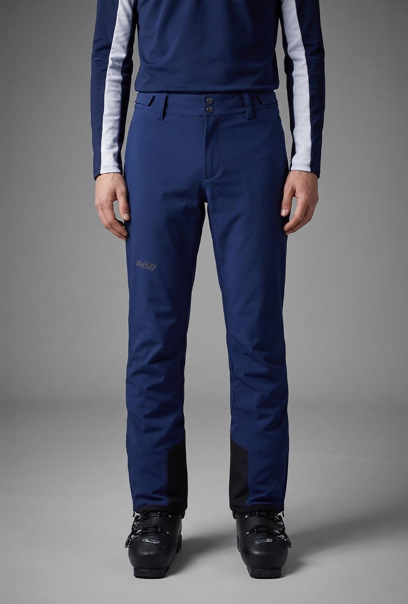 Pantalón de esquí para hombre Söll AGILE Navy - 1