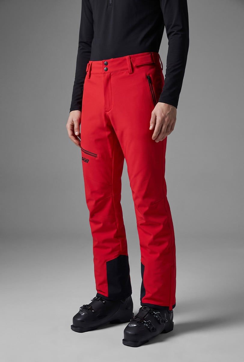Pantalón de esquí para hombre Söll BACKCOUNTRY II Red – primer plano - 2