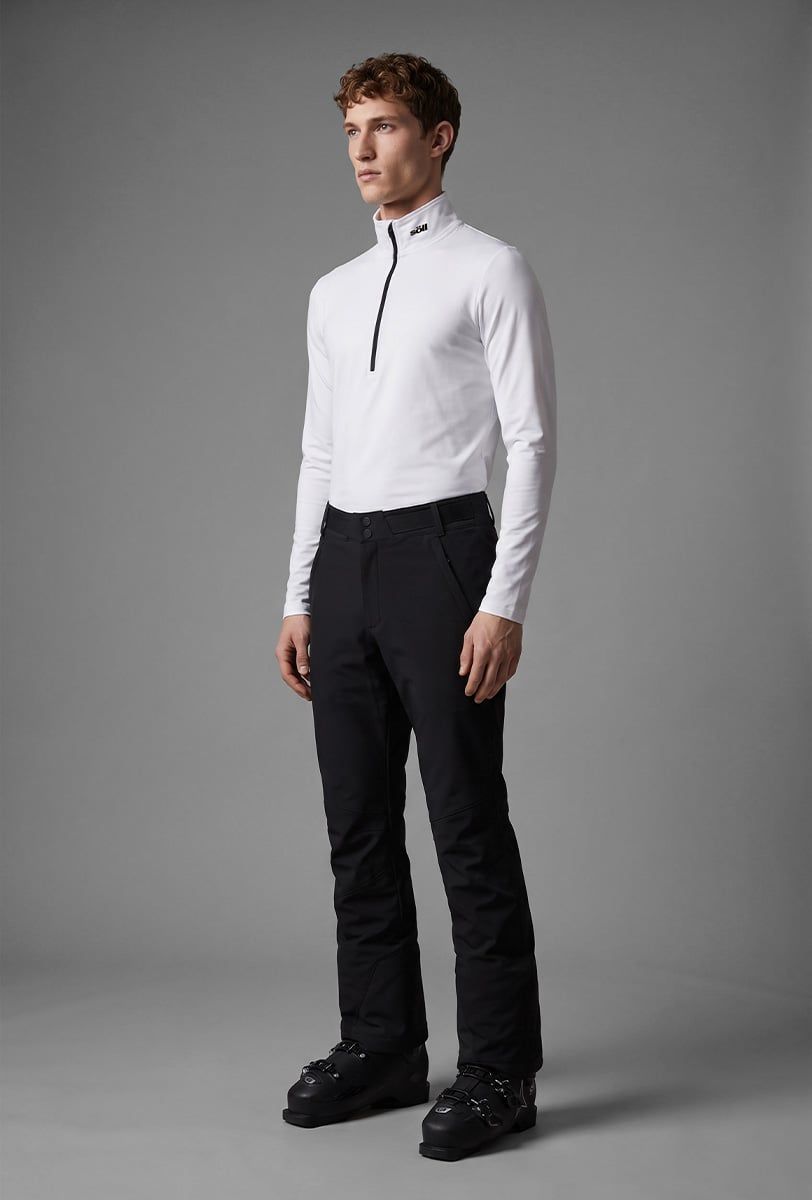 Pantalón de esquí para hombre Söll GLACIER Caviar Black – vista frontal - 5