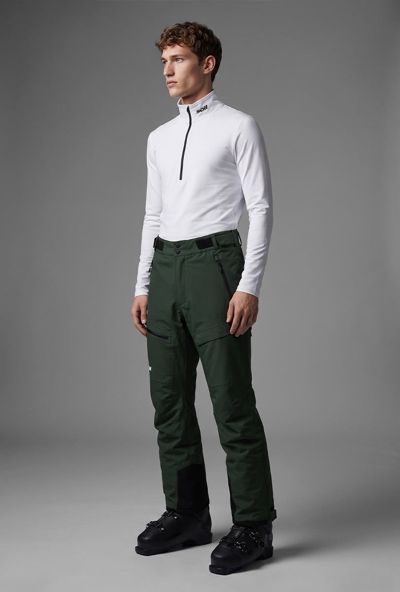 Pantalón de esquí para hombre Söll RAPTOR Deep Moss - 1
