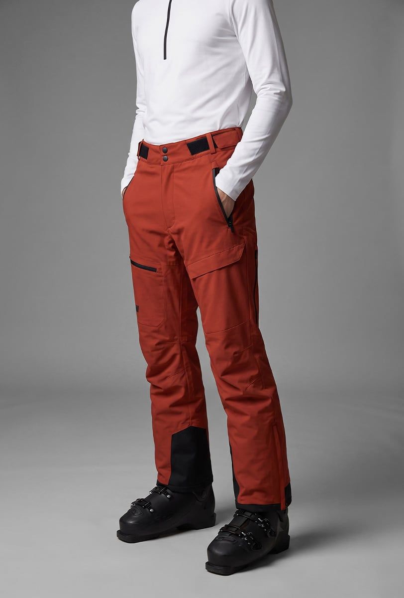 Pantalón de esquí para hombre Söll RAPTOR Lava Red – detalle - 2