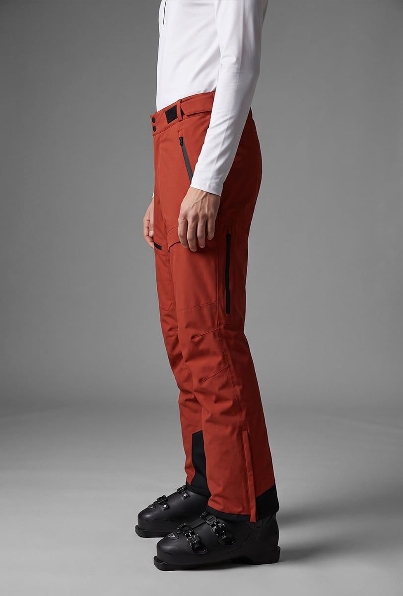 Pantalón de esquí para hombre Söll RAPTOR Lava Red – vista lateral - 4
