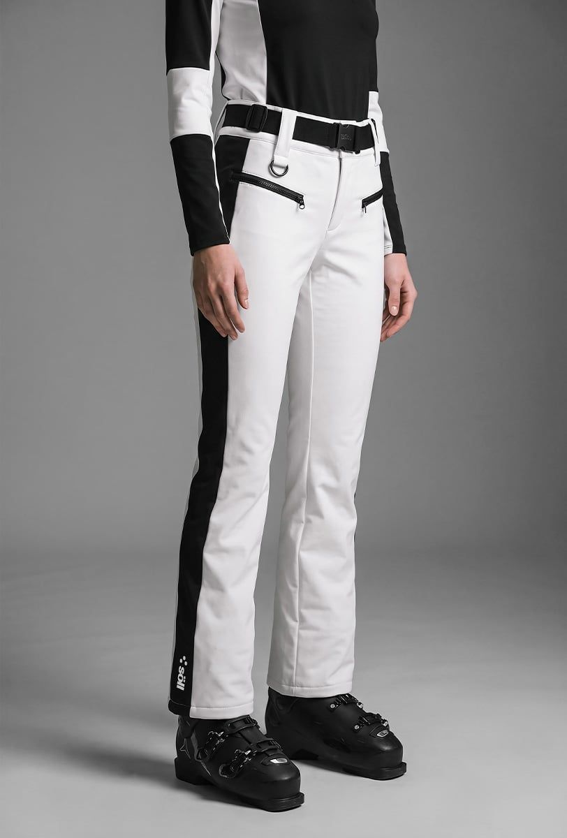 Pantalón de esquí mujer Söll ROCKET White - 1