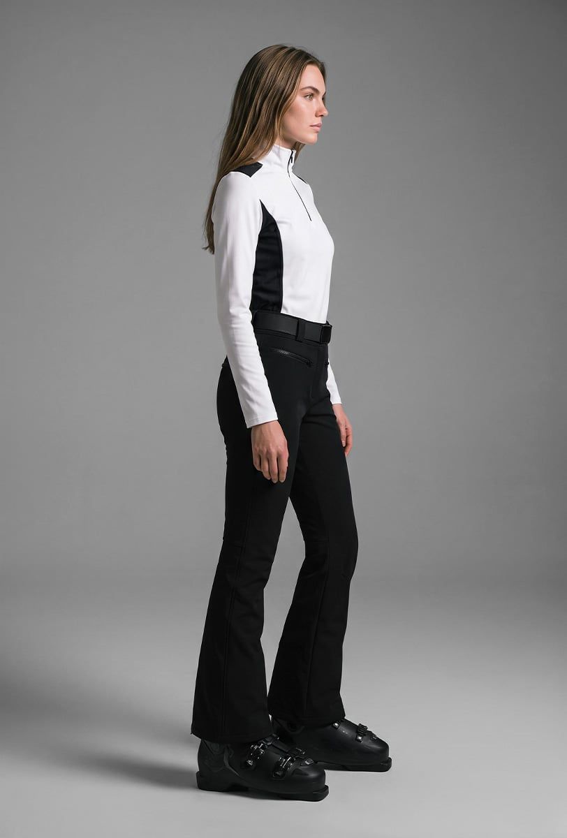 Pantalón de esquí para mujer Söll STELLAR Caviar Black – vista lateral - 4