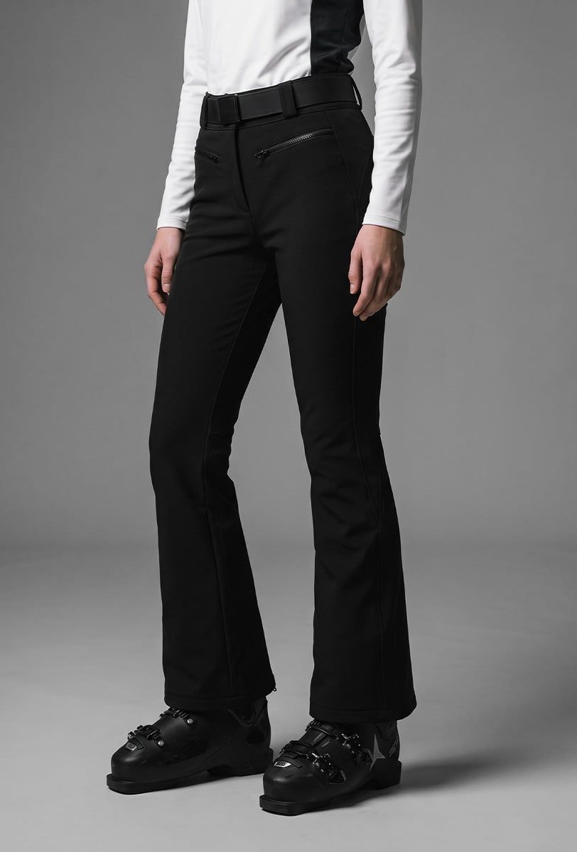 Pantalón de esquí para mujer Söll STELLAR Caviar Black – detalle - 2