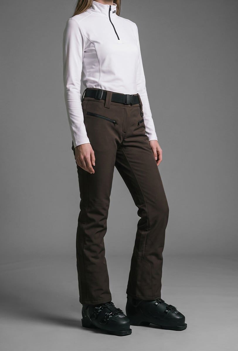Pantalón de esquí para mujer Söll STELLAR Chocolate - 1