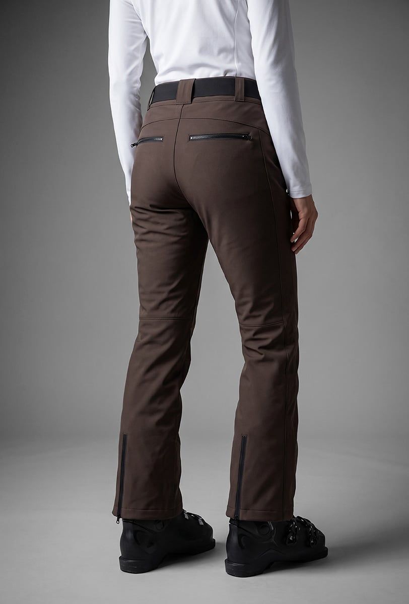 Pantalón de esquí para mujer Söll STELLAR Chocolate – vista trasera - 3