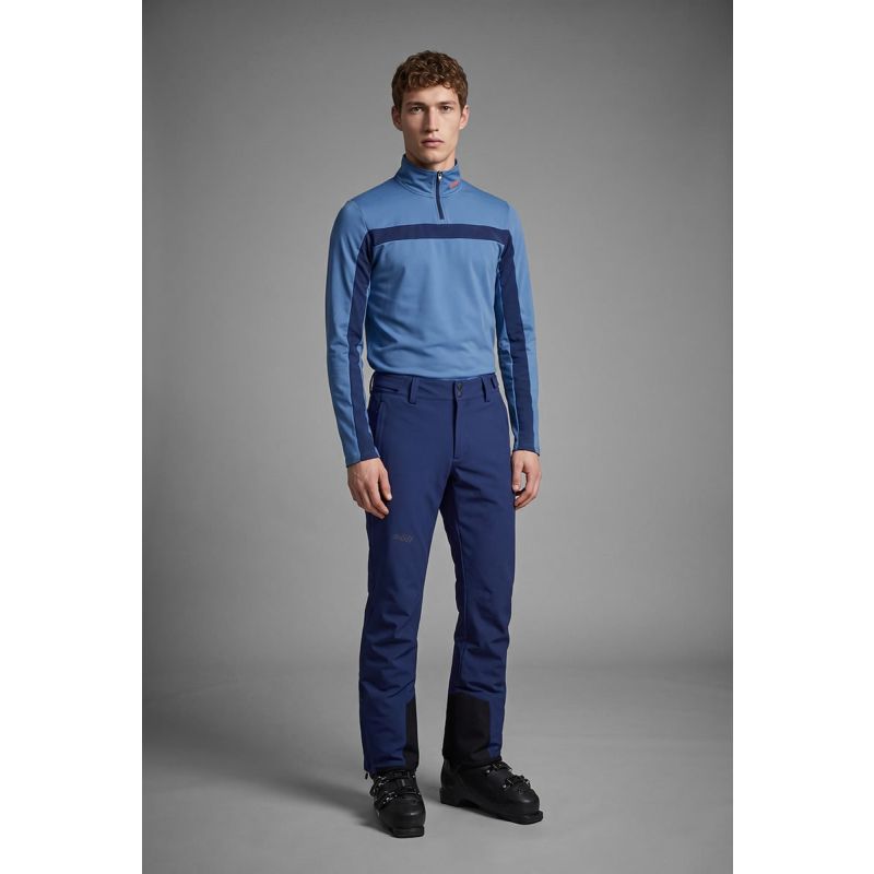 Men GSTAAD Midlayer Moonlight Blue