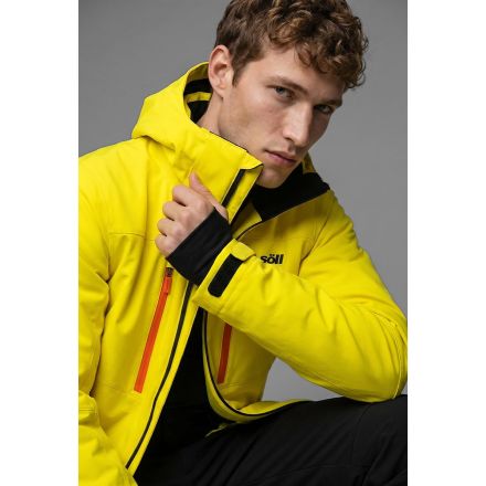 Men STORM Jacket Yellow