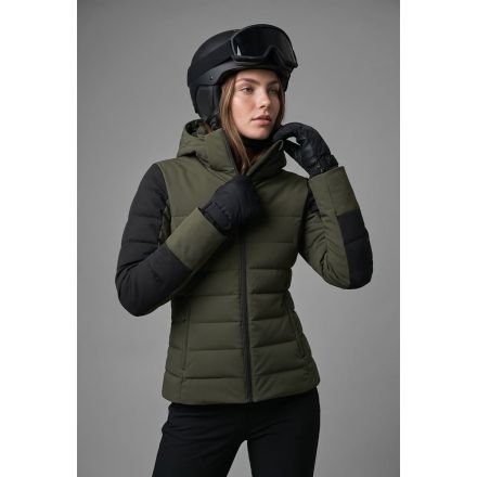 Women NONIS Jacket Dark Olive